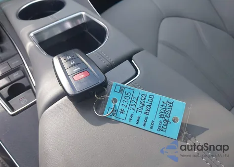 2022 Toyota Avalon Xle Hybrid z USA, uszkodzony, nr VIN 4T1JA1AB5NU015841